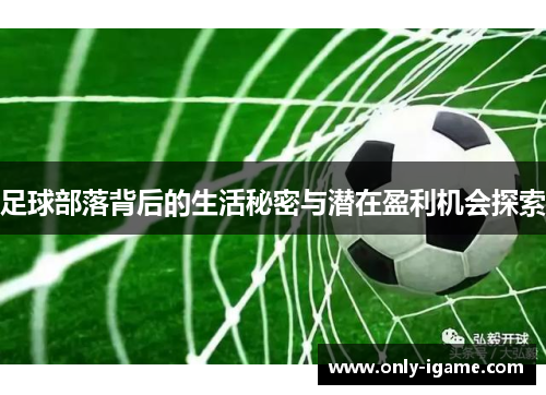 足球部落背后的生活秘密与潜在盈利机会探索